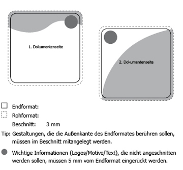 Bierdeckel eckig ECO